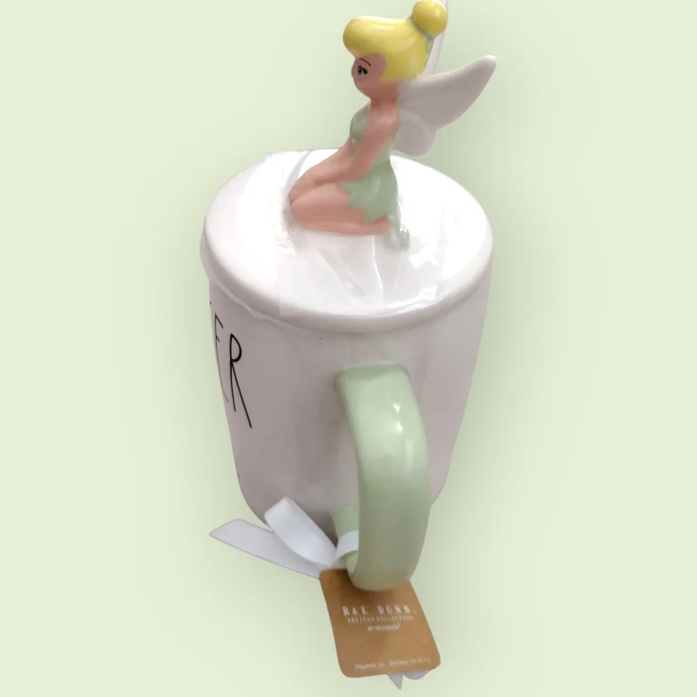 Tinker Bell Ceramic Mug with Lid